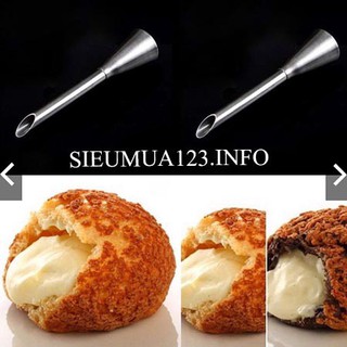 Đui bơm nhân su kem  (dài 7.8cm)