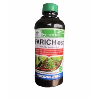 Thuốc Trừ cỏ :Farich 40SC 480ml