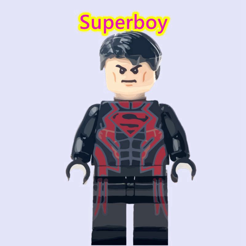 Bộ Lắp Ráp Mô Hình Nhân Vật Siêu Anh Hùng Batman Robin