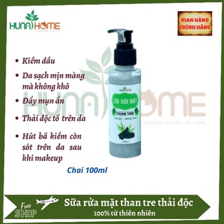Sữa rửa mặt than tre