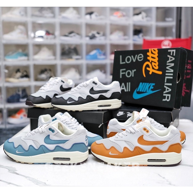 Giày Sneaker Air Max 1 Patta Waves