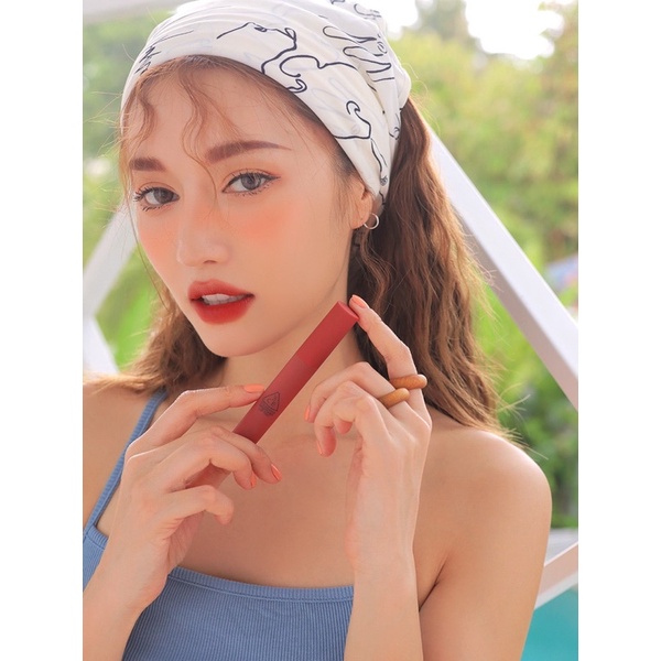 Son Kem Lì Siêu Mịn 3CE Smoothing Lip Tint Màu VINTAGE BRICK Đỏ Gạch