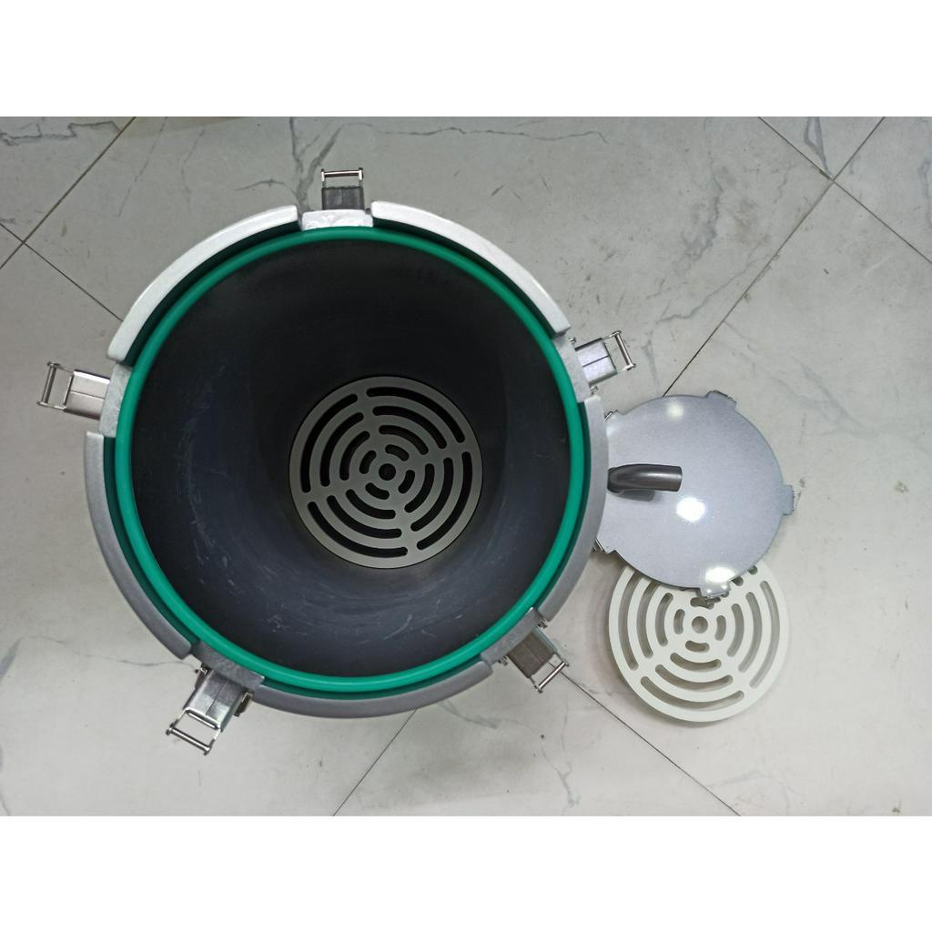 Lọc thùng chế phi 200 bơm marine 2500 lít/h điều chỉnh 100 cấp độ - lọc pvc cao cấp- máy lọc hồ cá thủy sinh-shopleo