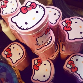 HỘP THUN CỘT TÓC KITTY CHO BÉ