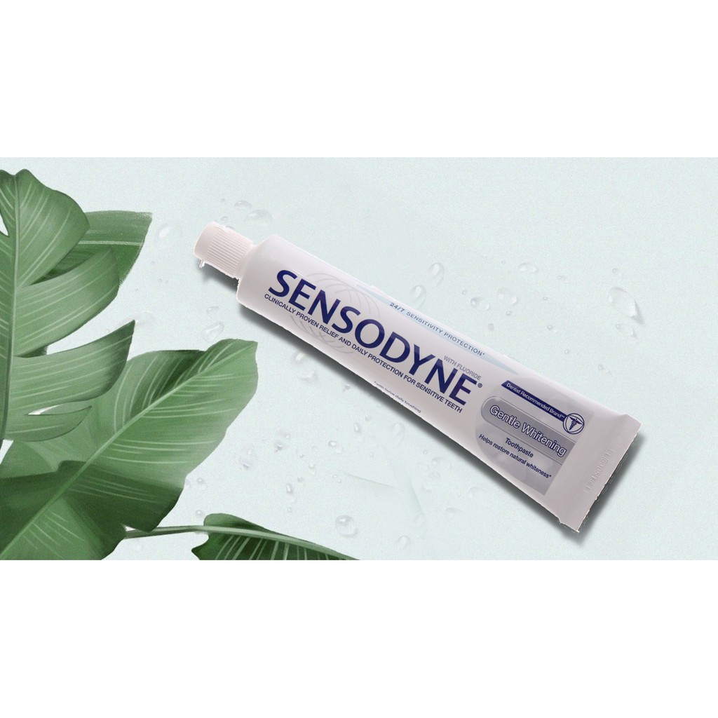 Kem Đánh Răng Trắng Sáng Sensodyne Gentle Whitening 160g