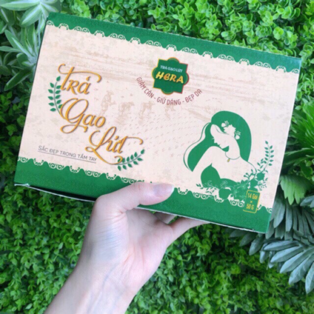 Trà gạo lứt giảm cân Hera