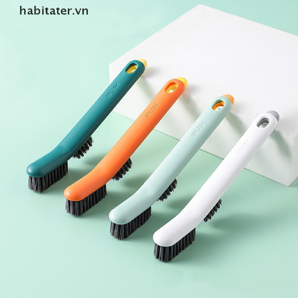 Bàn chải lau chùi giày dép lông mềm 2 trong 1