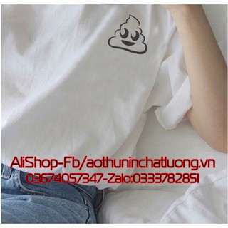 Áo Thun NAM, Áo Thun Nữ " In Hình Cục Shit " [NHẬP MÃ GIẢM NGAY TRÊN ĐƠN] vải Tốt Bền  đẹp form chuẩn thoải mái