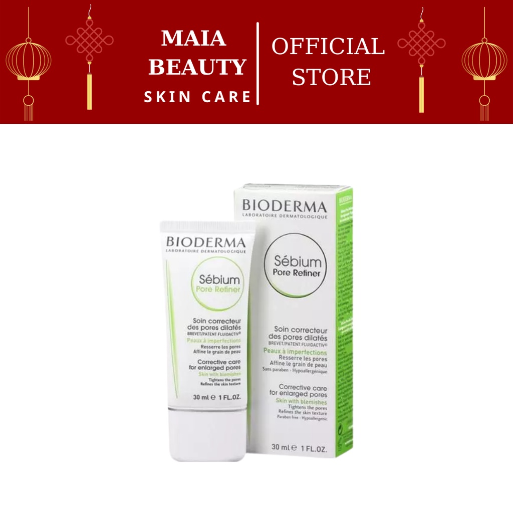 Kem dưỡng ẩm se nhỏ lỗ chân lông Bioderma 30ml- Bioderma Sebium Pore Refiner se nhỏ lỗ chân lông, làm mịn da
