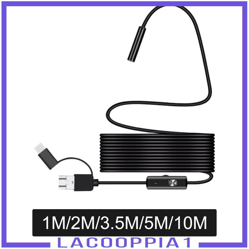 Camera Nội Soi 8mm Lacooppia1 Chống Thấm Nước Cho Điện Thoại Thông Minh / Máy Tính