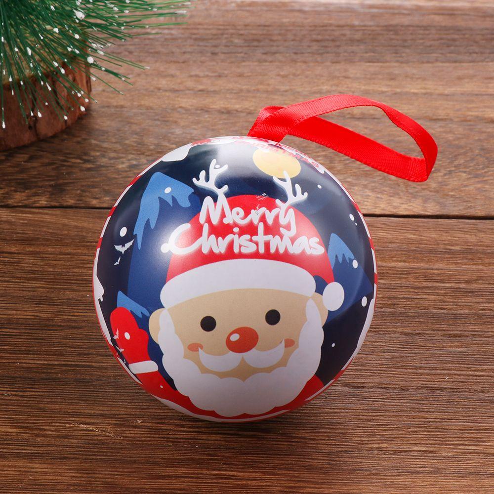 1 Hũ Đựng Kẹo Hình Người Tuyết Phong Cách Giáng Sinh