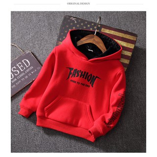 Áo nỉ HOODIE FASHION 2-15 tuổi dày dặn cho bé 12kg- 48kg