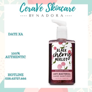 Nước Rửa Tay Khô Bath And Body Works - Black Cherry Merlot Hand Gel (255ml)