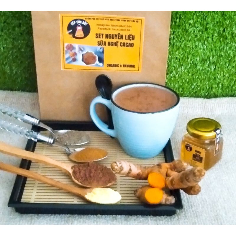 Set nguyên liệu sữa nghệ Cacao | BigBuy360 - bigbuy360.vn