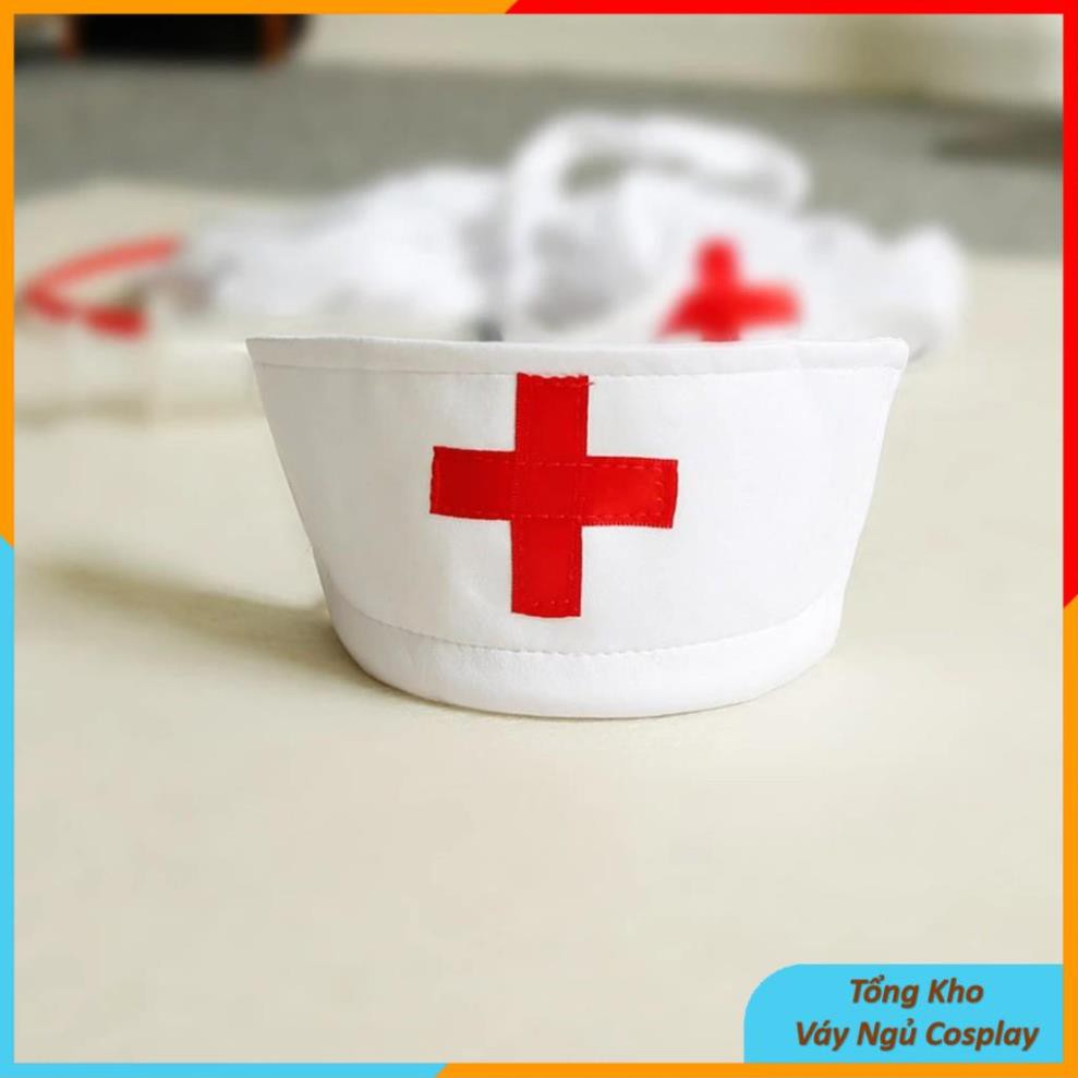 Bộ đồ ngủ cosplay y tá chăm chỉ, váy ngủ cosplay y tế gợi cảM trắng tinh khôi - YTA003 TKVN | BigBuy360 - bigbuy360.vn