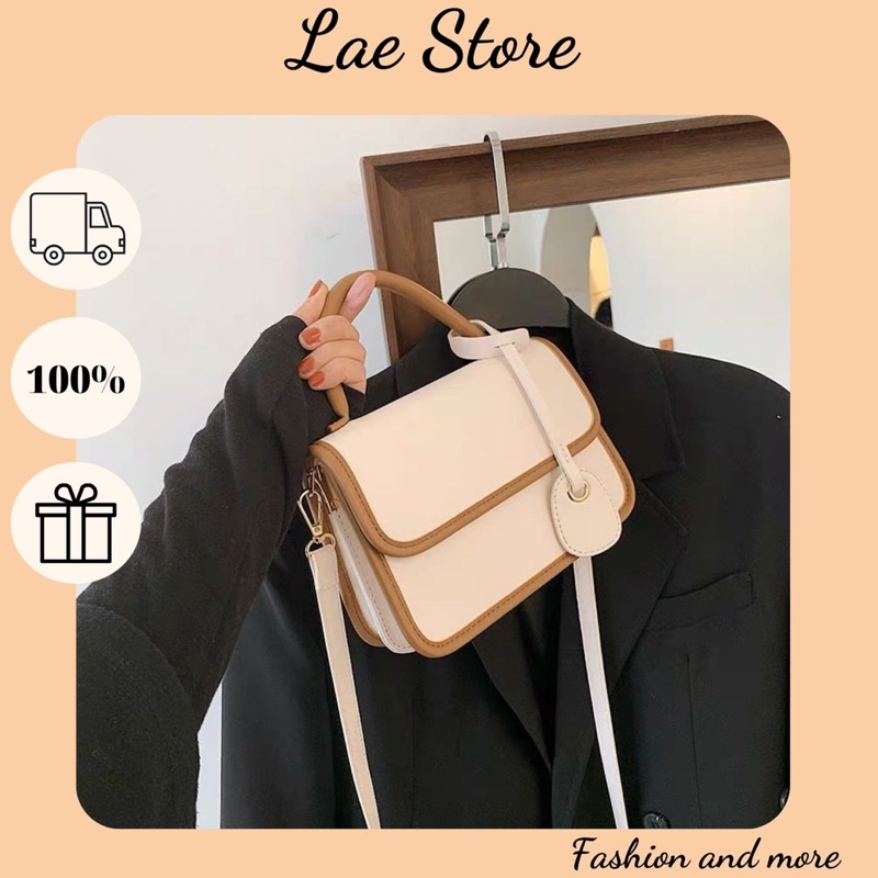 Túi xách nữ đeo chéo, túi xách cao cấp phong cách Hàn Quốc tông màu pastel tinh tế TX83 - Lae Store