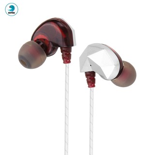 Tai nghe nhét tai Bluetooth QKZ CK6 Diamond (Đỏ, Xanh Dương)