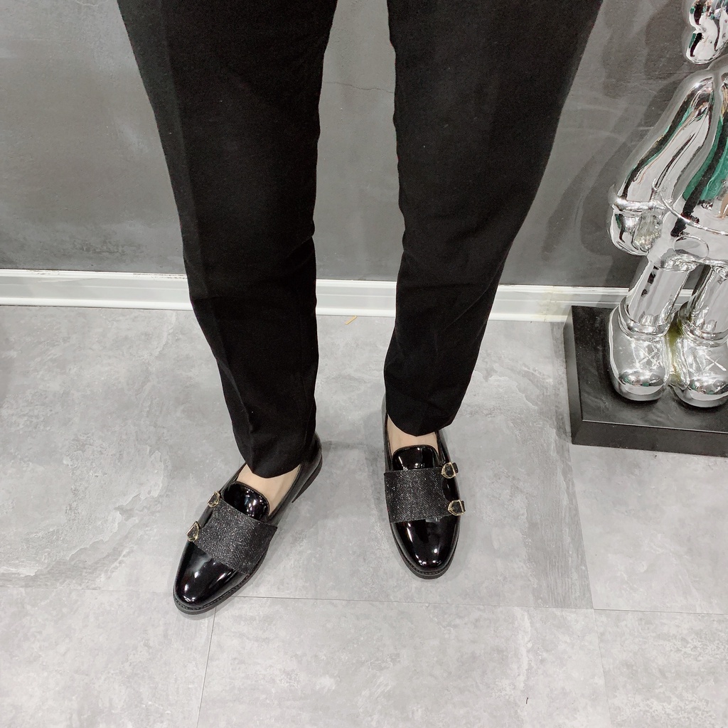 Giầy tây, giày da nam da bóng cao cấp,kiểu dáng Loafer   : 83