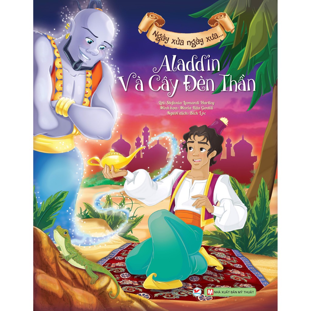 Sách - Ngày Xửa Ngày Xưa - Aladdin Và Cây Đèn Thần