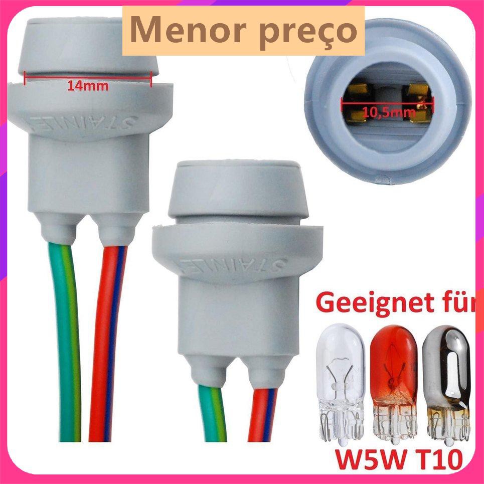 Một cặp ổ cắm đèn cao su T10 W5W Stabdlicht Parklicht Vương quốc Anh