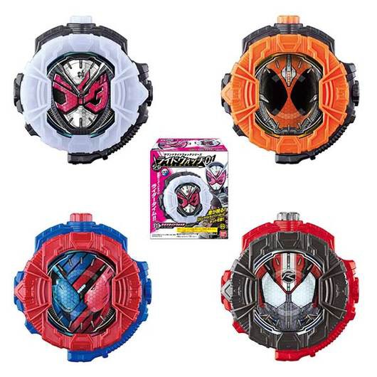 Đồ chơi Candytoy Ridewatch Zio Ghost Build Drive - Kamen Rider Zio Siêu nhân mặt nạ thời vương.