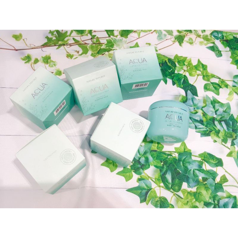 MẶT NẠ NGỦ SUPER AQUA MAX DEEP MOISTURE SLEEPING PACK 100ML
