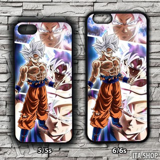 Ốp Lưng Điện Thoại Anime Iphone 5/5s 6/6s 6+/6s+ 7/8 7+/8+ X/Xs - Ốp Lưng Goku - Dragon Ball (4)