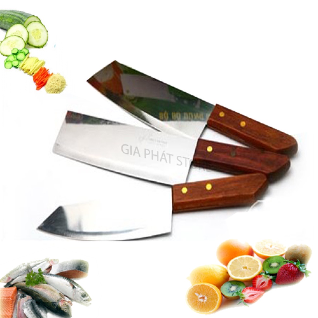 BỘ 3 DAO CÁN GỖ KIWI SIÊU BÉN