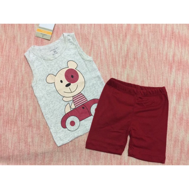 Bộ ba lỗ Carters bé trai