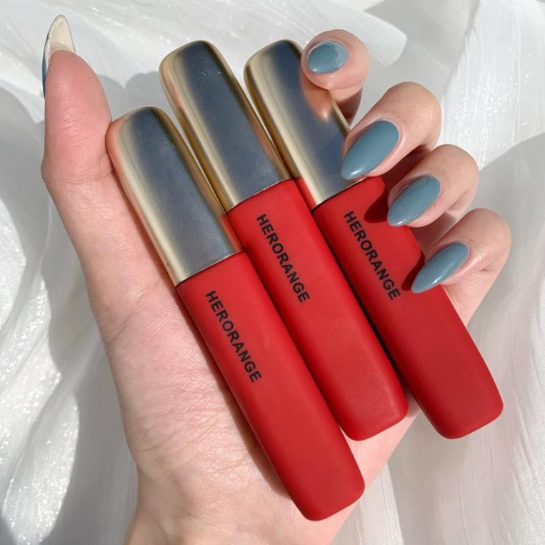 Son Môi Son Lì HERORANGE Domestics Lipstick Makeup Lip Glaze Clouds Niche Brand