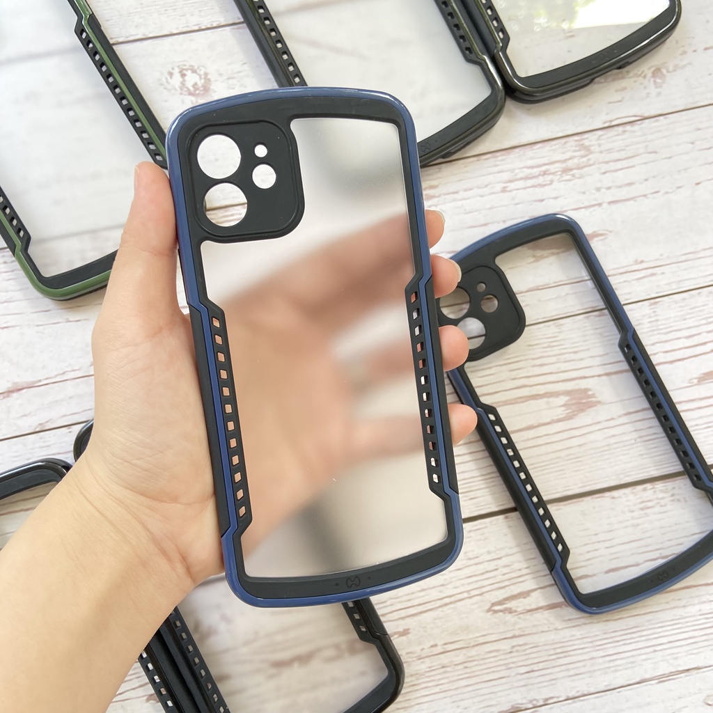 Ốp lưng XUNDD iPhone 12/ 12 Pro/ Max/ 11/ 11 Pro/ Max/ XR/ X/ XS/ XS Max  - Cạnh màu