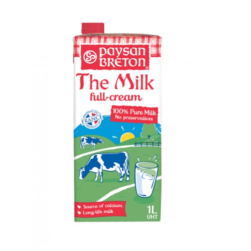 SỮA TƯƠI NGUYÊN KEM Hiệu PAYSAN BRETON Hộp 1L