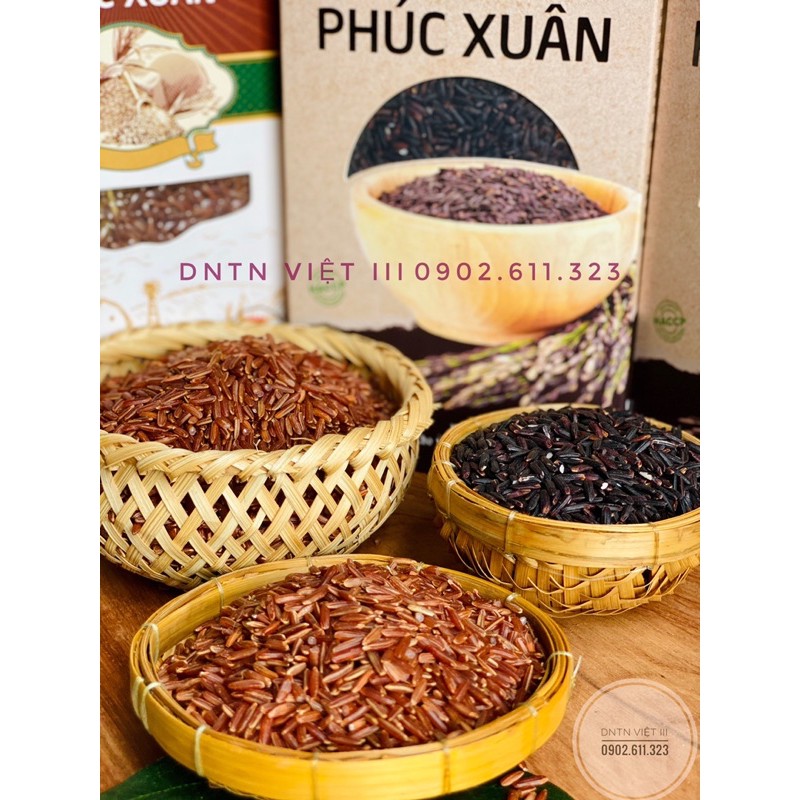 Gạo Lứt Ban Mai Phúc Thọ vinaseed 1kg (hộp giấy)