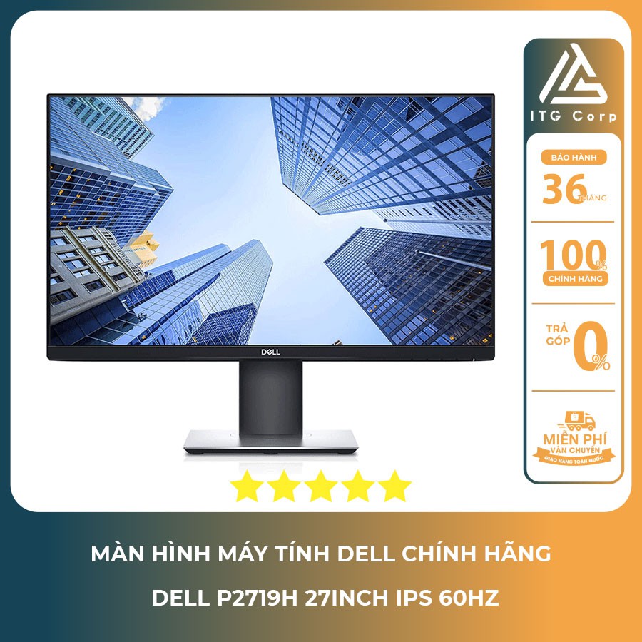 Màn hình DELL P2719H 27inch IPS 60Hz Chính hãng