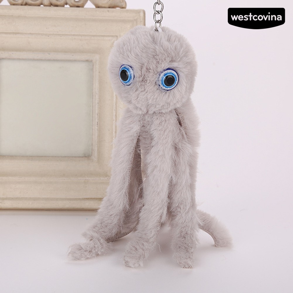 Móc Khóa Hình Bạch Tuộc Dễ Thương