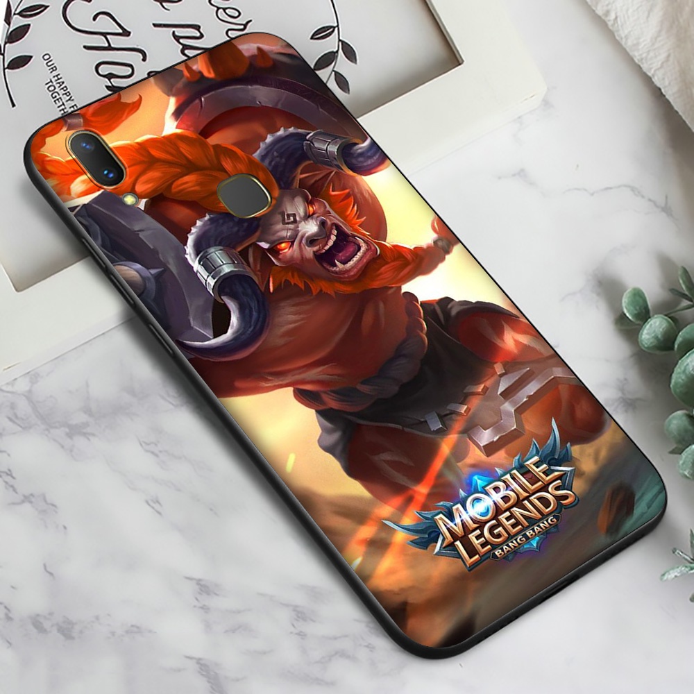 Ốp điện thoại TPU silicon mềm hình Game Mobile Legends AU33 cho Huawei P Smart 2019 2021 Honor 7C 20 8X