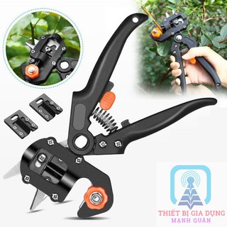Kéo ghép cành đa năng chuyên dụng - tặng 2 lưỡi cắt và trụ đỡ thay thế - cắt tỉa chiết ghép cành cây