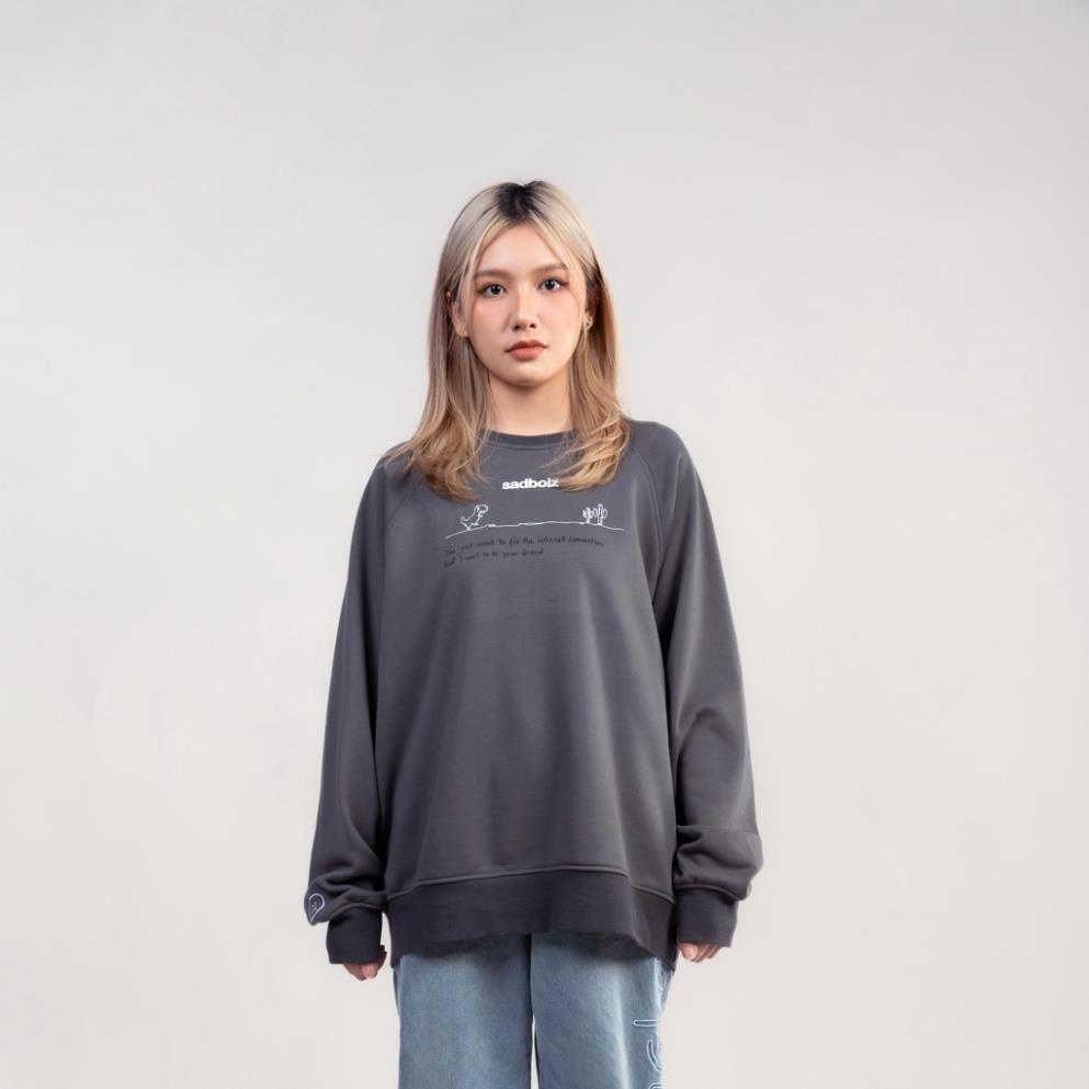 Áo Sweater SADBOIZ Saddino Gray ❕