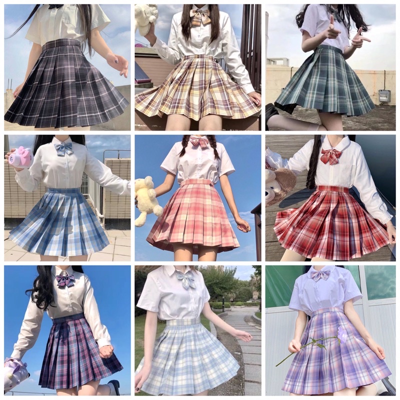Váy JK 16 màu dễ thương