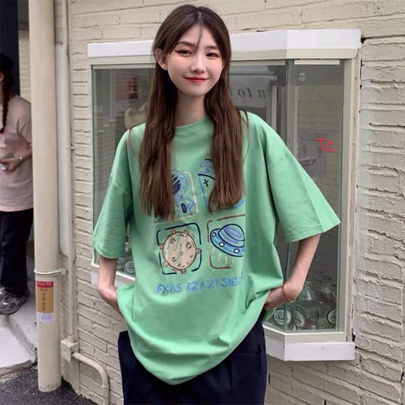 Áo thun tay lỡ hành tinh TC6