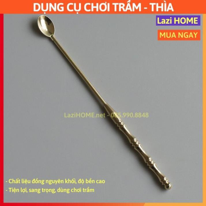 Trầm hương [HÀNG CAO CẤP], dụng cụ đốt trầm hương, tạo hình chất liệu đồng nguyên chất - Nâng tầm chơi trầm .