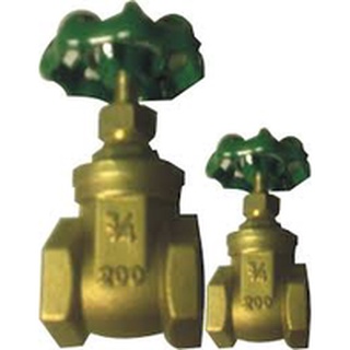 Van tổng (van 2 chiều) tay vặn bằng đồng phi 21, 27.