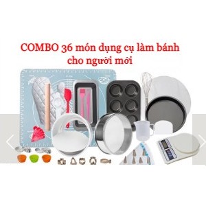 COMBO 36 món dụng cụ làm bánh [TIẾT KIỆM HƠN]