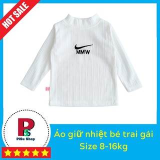 Áo Giữ Nhiệt cổ ba phân cho bé trai gái 8-18kg