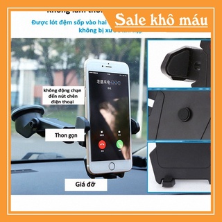 [Siêu Rẻ] Giá Kẹp Điện Thoại Điều Chỉnh Thân Dài Oto LongNeck Bền Đẹp