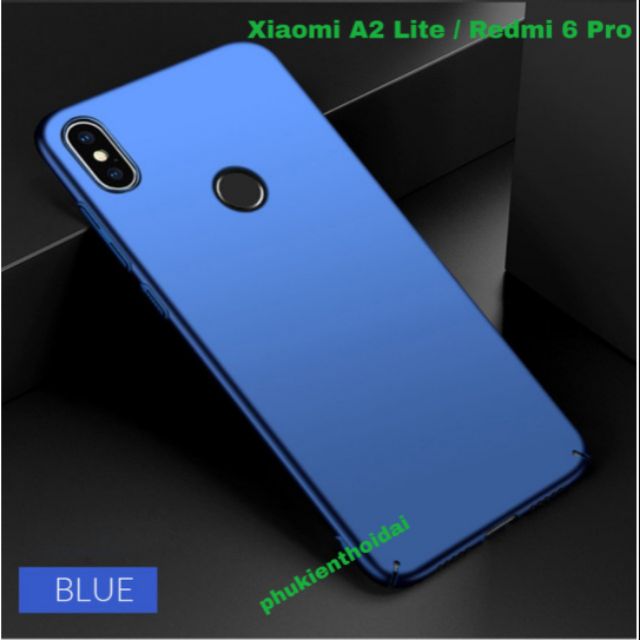 Ốp lưng Xiaomi A2 Lite / Redmi 6 Pro nhám nhung dẻo nhựa mỏng
