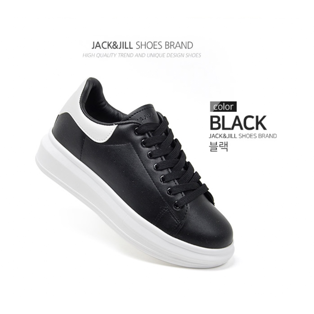 GIÀY JACK & JILL CHÍNH HÃNG MADE IN KOREA - ĐẾ ĐỘN NÂNG CHIỀU CAO 4.5CM 🔹 FREESHIP 🔹