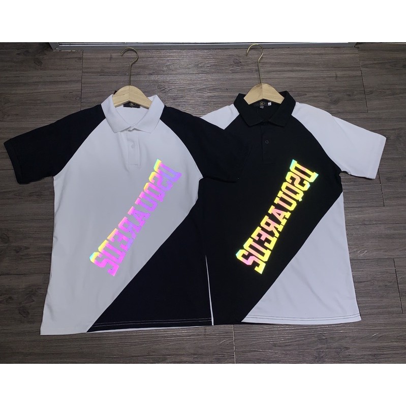 Áo thun nam cổ trụ đính kim sa cánh chim(chất liệu cotton 100%) | BigBuy360 - bigbuy360.vn