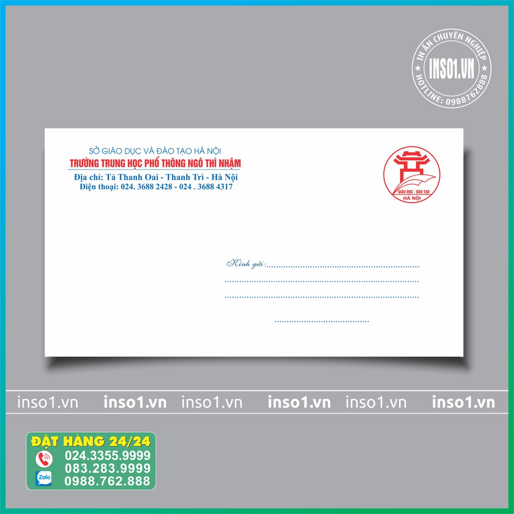 IN PHONG BÌ THƯ CÔNG TY
