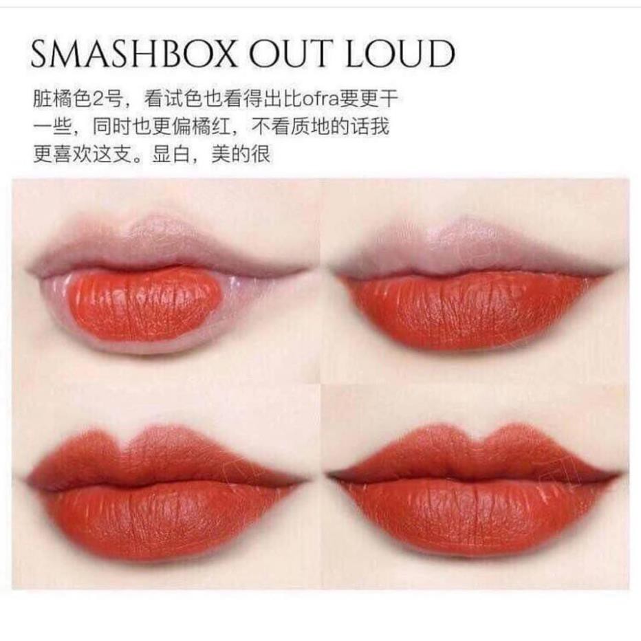 Son Kem Lì Smashbox Out Loud Minisize Outloud